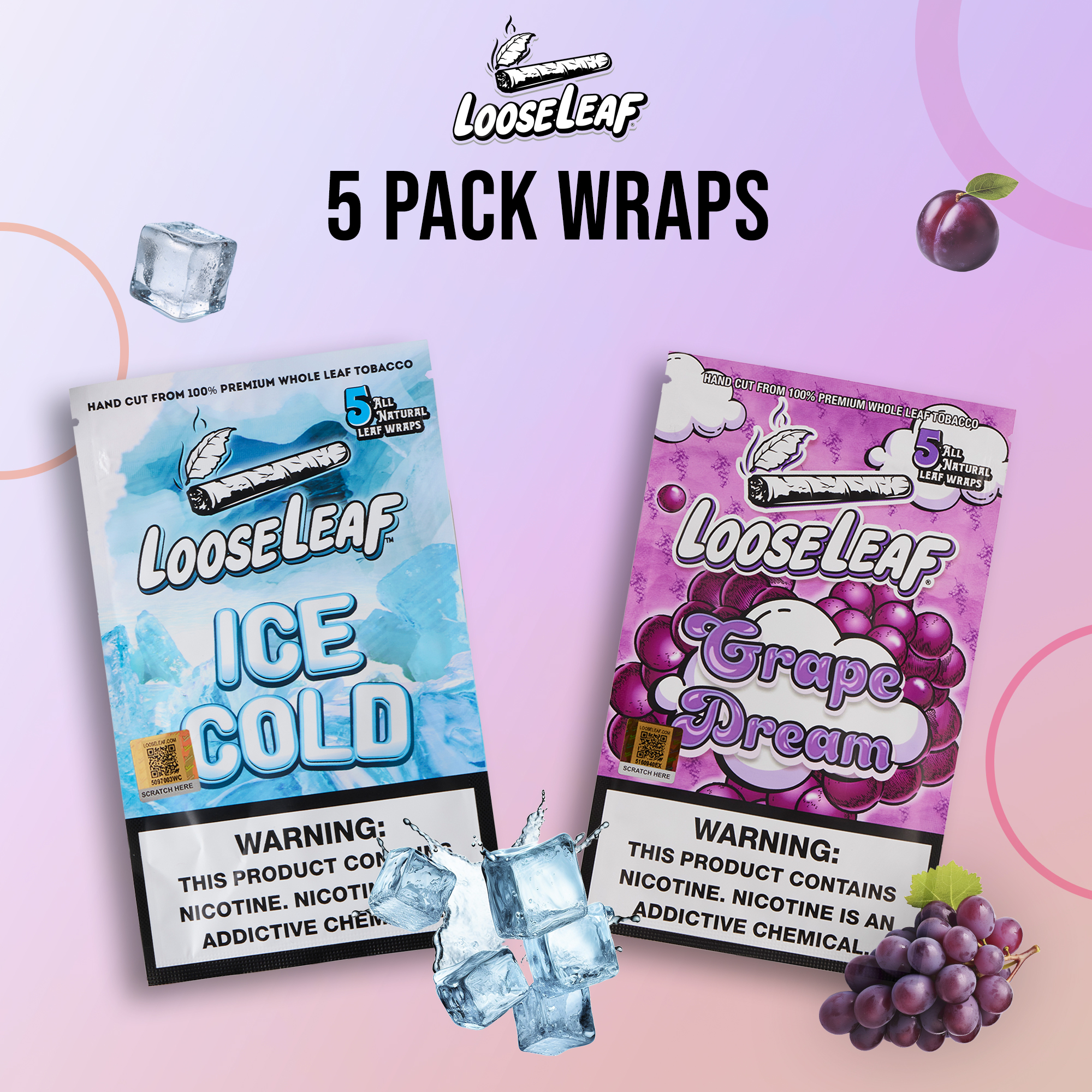 5 Pack Wraps